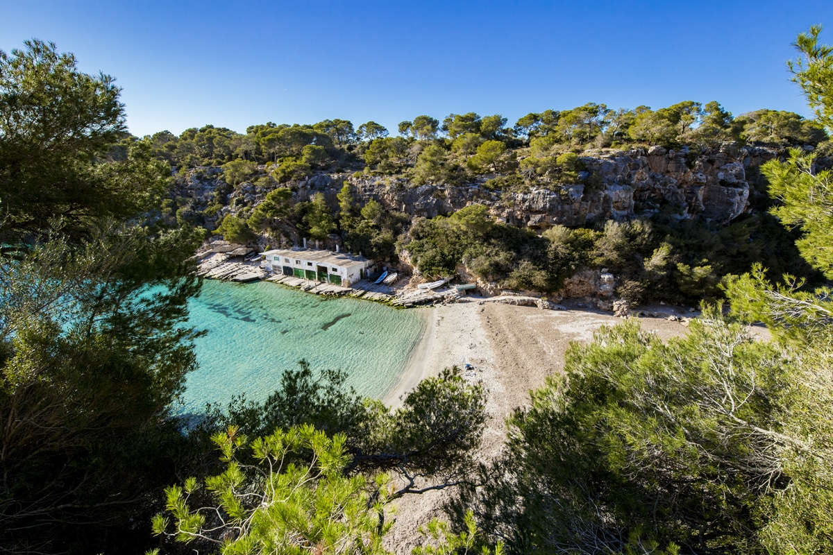 Cala Pi – Idyllische Badebucht mit dem schönen Sandstrand im Süden von Mallorca