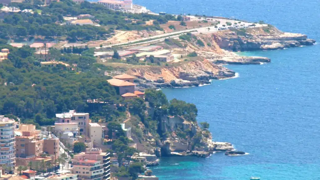 Cala Major auf Mallorca mit Küsten- oder Ortslandschaft