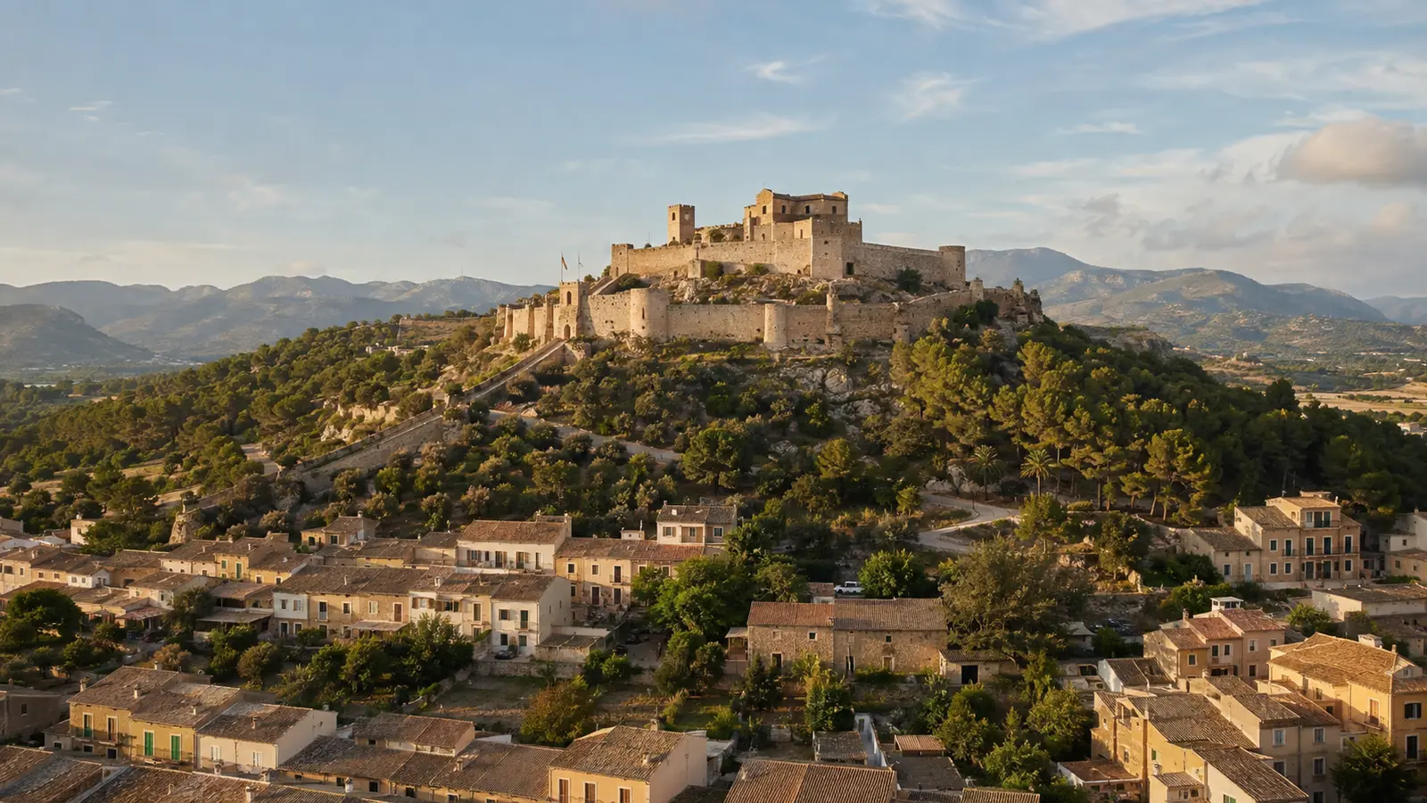 Mittelalterliche Burg von Capdepera im Osten Mallorcas