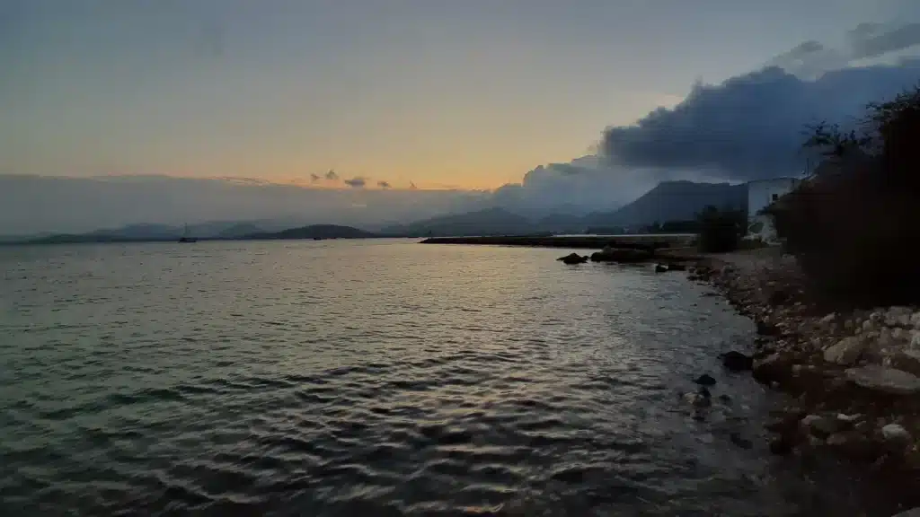 Port de Pollença auf Mallorca mit Küsten- oder Ortslandschaft